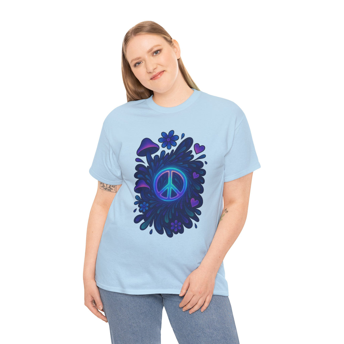 Midnight Peace Swirl T-Shirt
