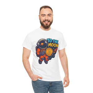 Bitcoin To The Moon – Bold Collection T-Shirt