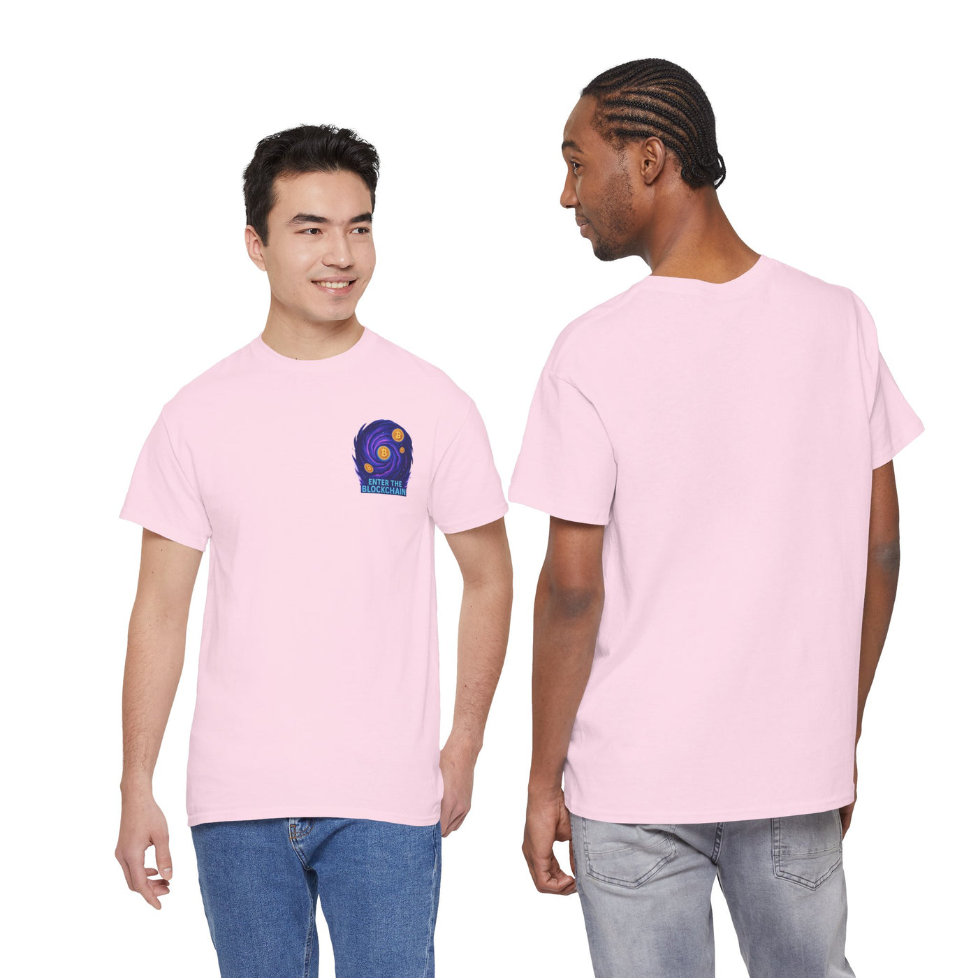 Entra nella Blockchain | T-shirt della collezione minimal