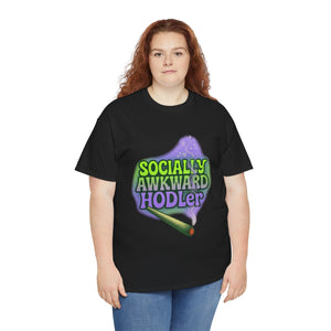 SOCIALLY AWKWARD HODLer (Smoke Edition) T-shirt