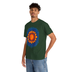 Maglietta Bitcoin Sunburst Blossom 