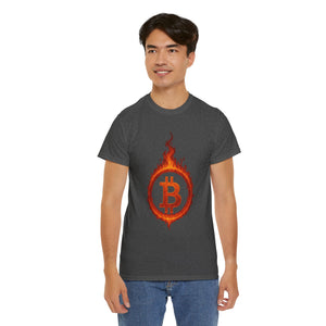 Bitcoin Blaze | Bold Collection T-shirt