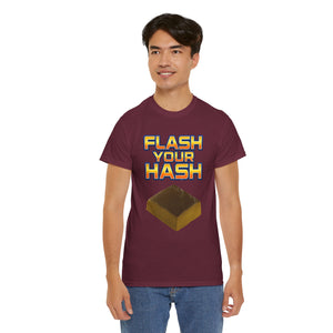 FLASH YOUR HASH (Clean Gradient Edition) T-shirt