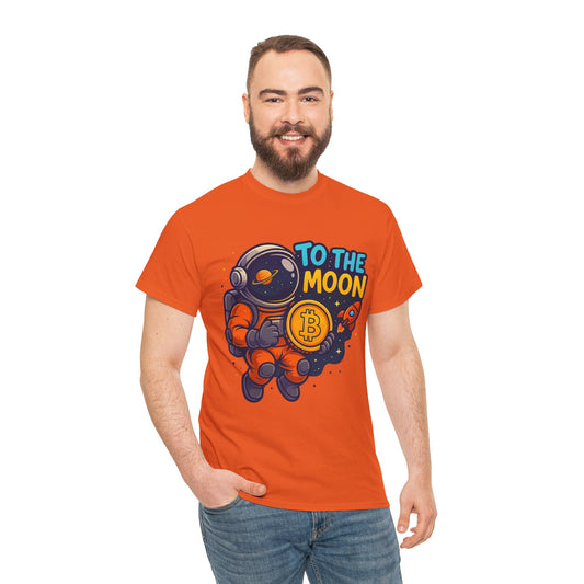 Bitcoin To The Moon – Bold Collection T-Shirt
