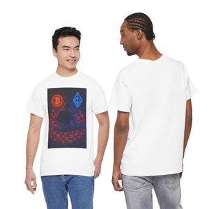 Crypto DJ | Bitcoin × Ethereum T-shirt