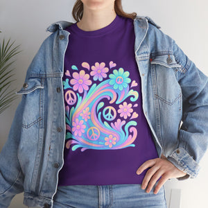 Groovy Pastel Swirl T-Shirt