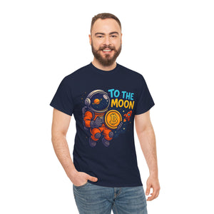 Bitcoin To The Moon – Bold Collection T-Shirt