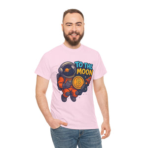 Bitcoin To The Moon – Bold Collection T-Shirt