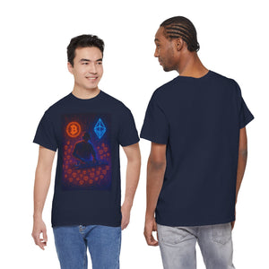 Crypto DJ | Bitcoin × Ethereum T-shirt