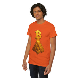 Maglietta della collezione Bold Pyramid di Bitcoin 