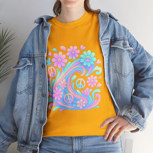 Groovy Pastel Swirl T-Shirt