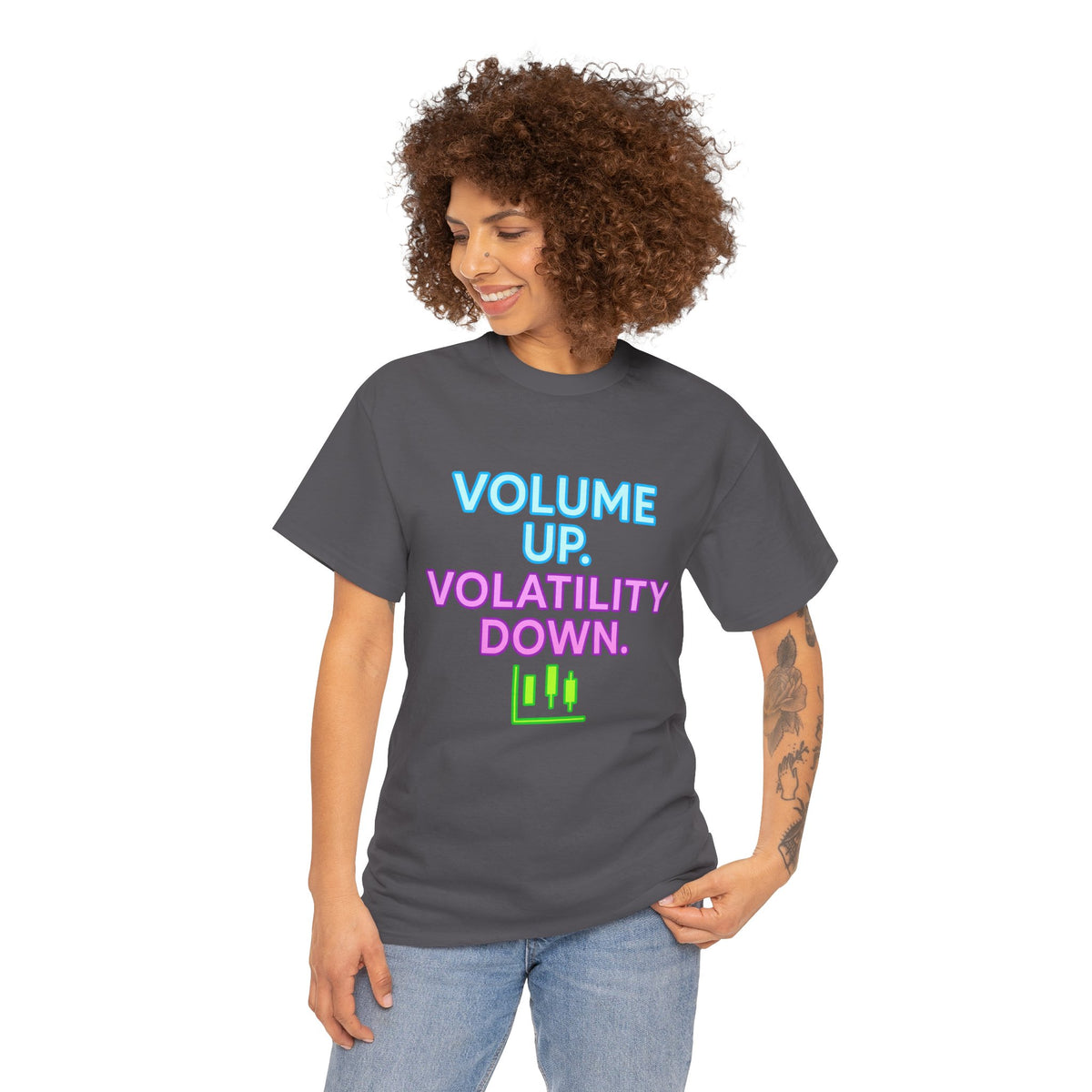 Maglietta Volume Up Volatility Down 