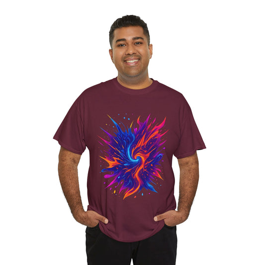 Psychedelic Energy Swirl T-Shirt