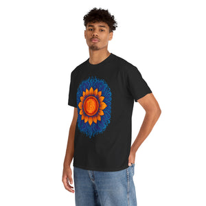 Maglietta Bitcoin Sunburst Blossom 