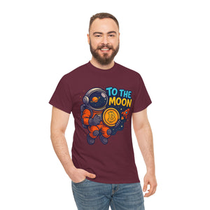 Bitcoin To The Moon – Bold Collection T-Shirt