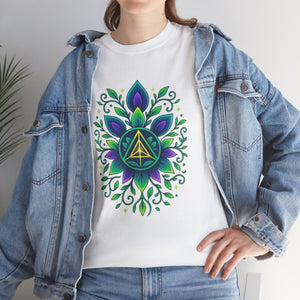 Trippy Bloom Mandala T-Shirt