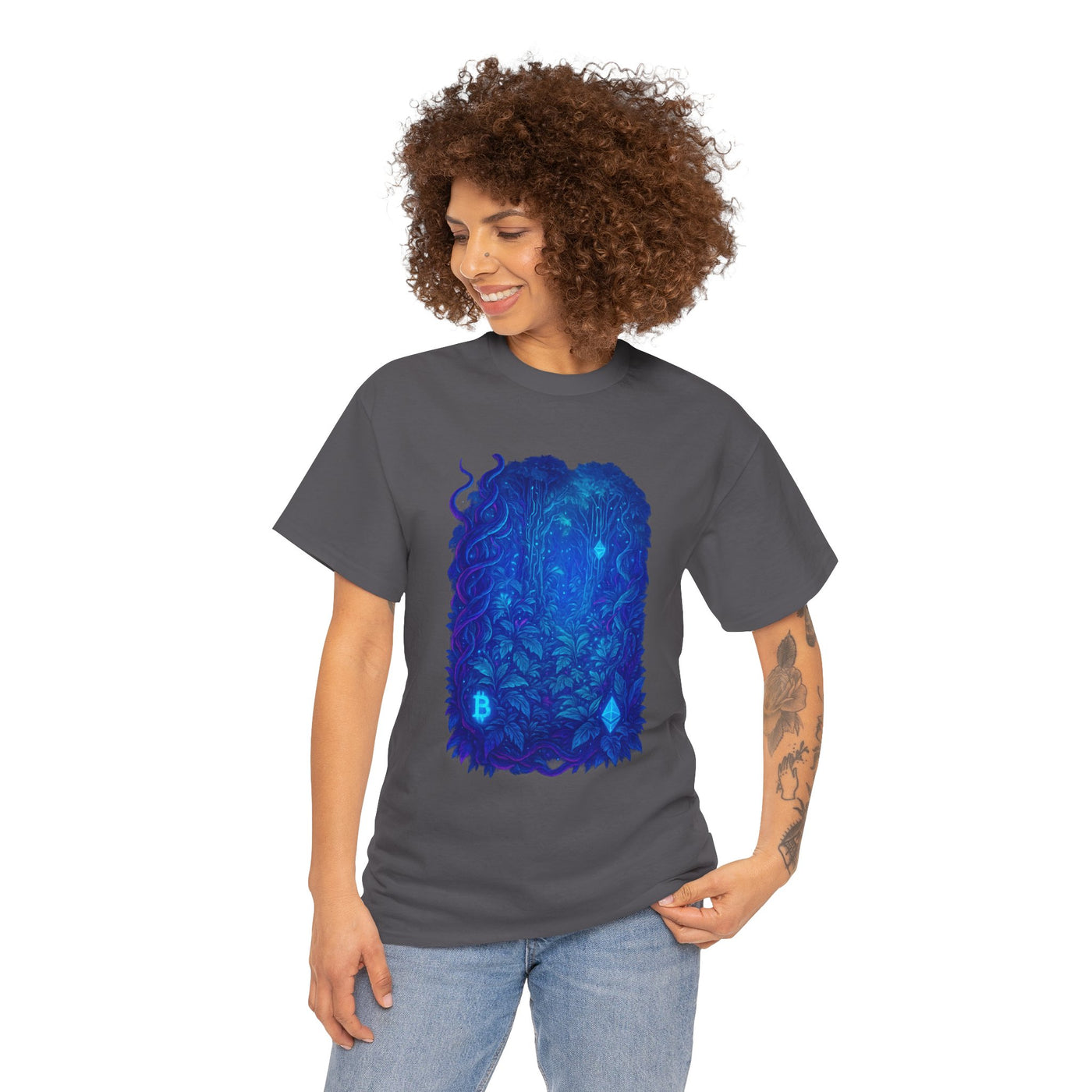 Jungle Portal – Crypto Rave Gateway T-shirt
