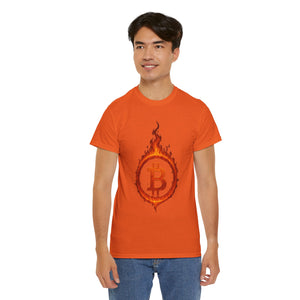 Bitcoin Blaze | Bold Collection T-shirt