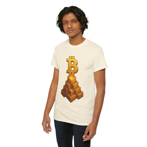Maglietta della collezione Bold Pyramid di Bitcoin 