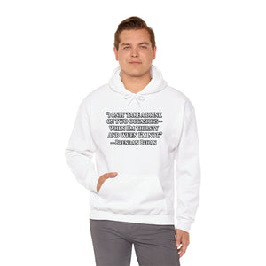 “I Only Take a Drink on Two Occasions” Brendan Behan Hoodie