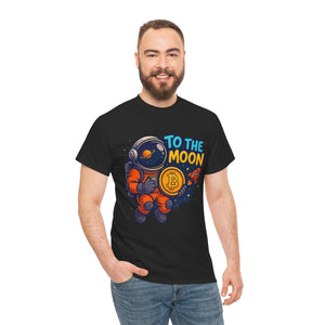 Bitcoin To The Moon – Bold Collection T-Shirt