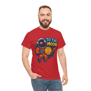 Bitcoin To The Moon – Bold Collection T-Shirt