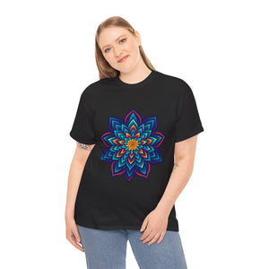 Radiant Bloom Mandala T-Shirt