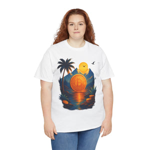 Bitcoin Paradise | Bold Collection T-shirt