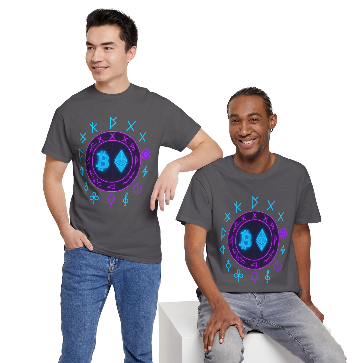 Crypto Rune Circle T-shirt