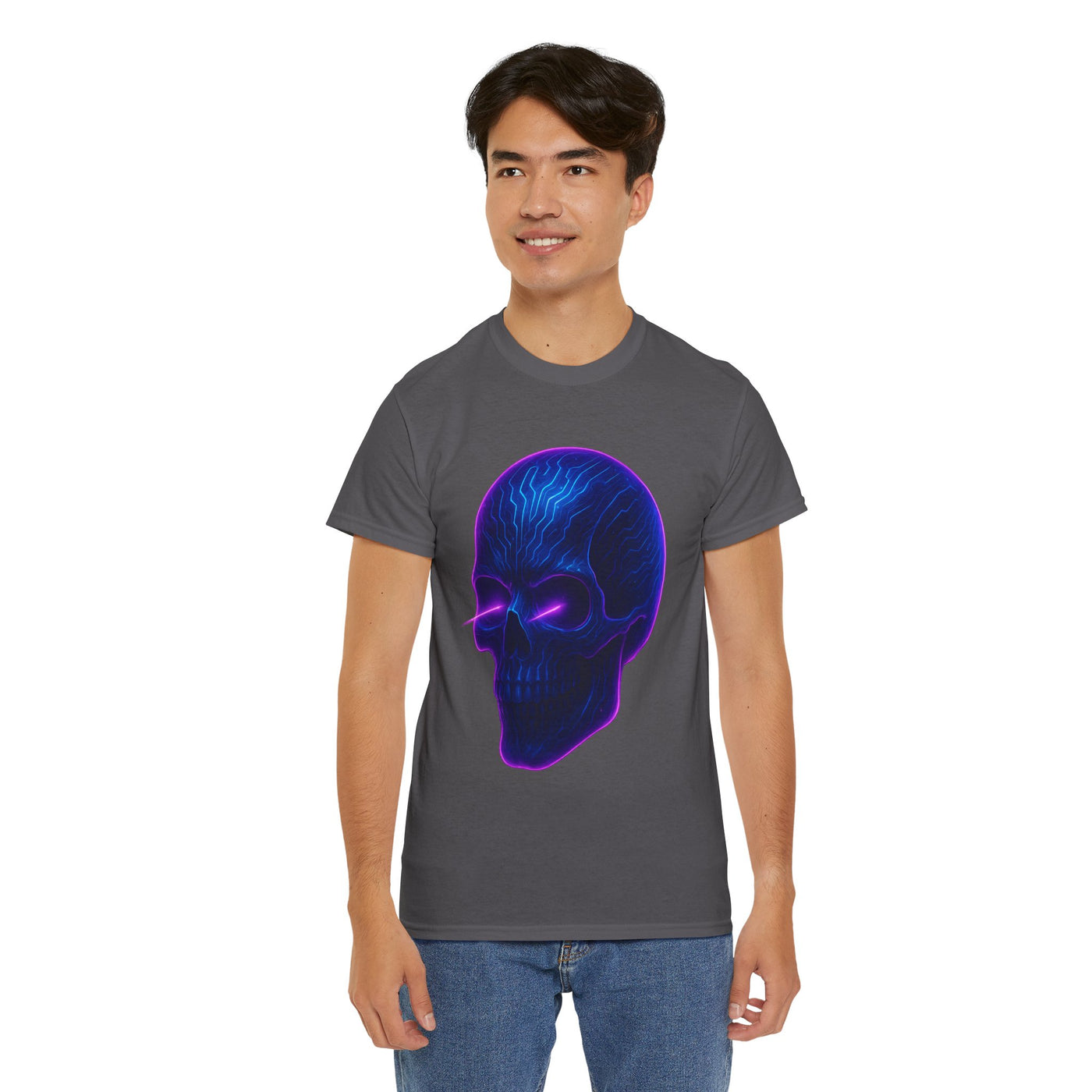 Neon Skull – Underground Rave Fusion T-shirt