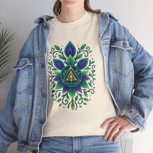 Trippy Bloom Mandala T-Shirt