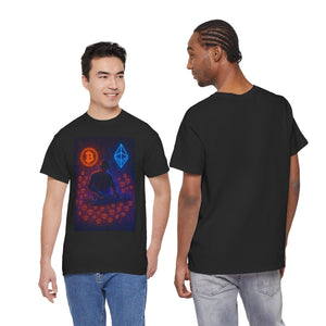 Crypto DJ | Bitcoin × Ethereum T-shirt