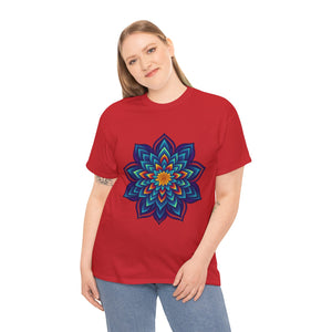 Radiant Bloom Mandala T-Shirt