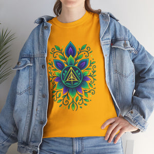 Trippy Bloom Mandala T-Shirt
