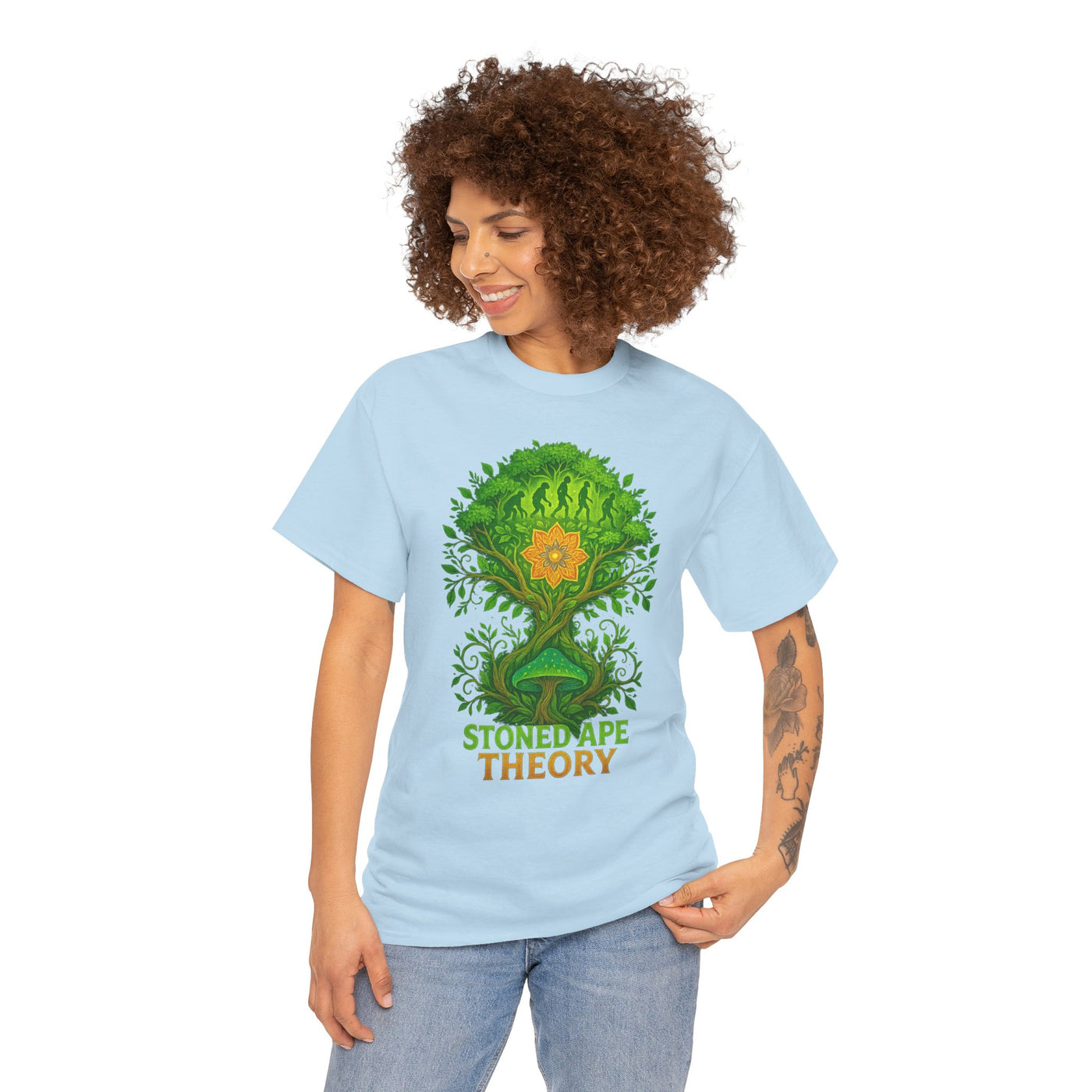 Stoned Ape Theory Tree T-Shirt