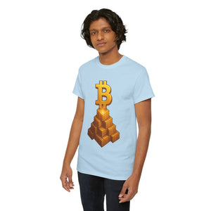 Maglietta della collezione Bold Pyramid di Bitcoin 