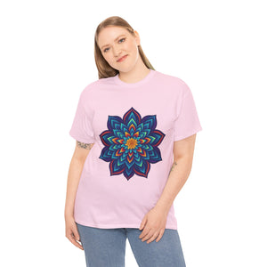 Radiant Bloom Mandala T-Shirt