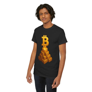 Maglietta della collezione Bold Pyramid di Bitcoin 
