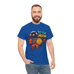 Bitcoin To The Moon – Bold Collection T-Shirt