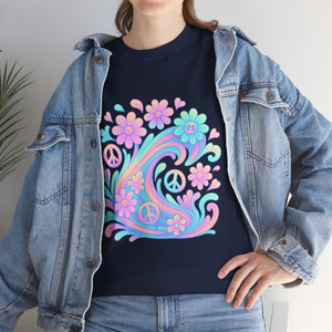 Groovy Pastel Swirl T-Shirt