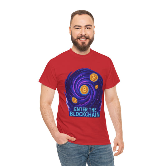 Enter the Blockchain | Bold Collection T-shirt