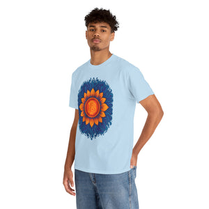 Maglietta Bitcoin Sunburst Blossom 