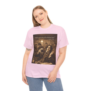 “Work Is the Curse of the Drinking Classes” Oscar Wilde T-Shirt