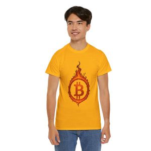 Bitcoin Blaze | Bold Collection T-shirt