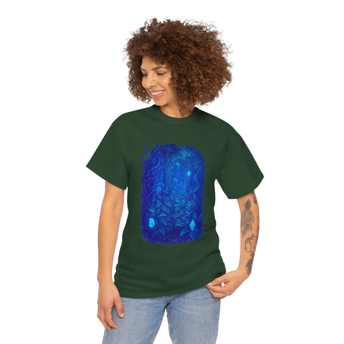 Jungle Portal – Crypto Rave Gateway T-shirt