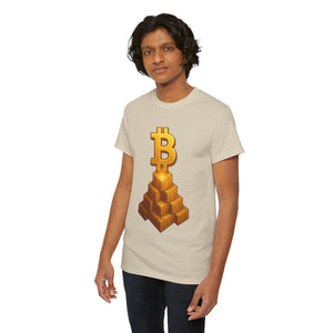 Maglietta della collezione Bold Pyramid di Bitcoin 