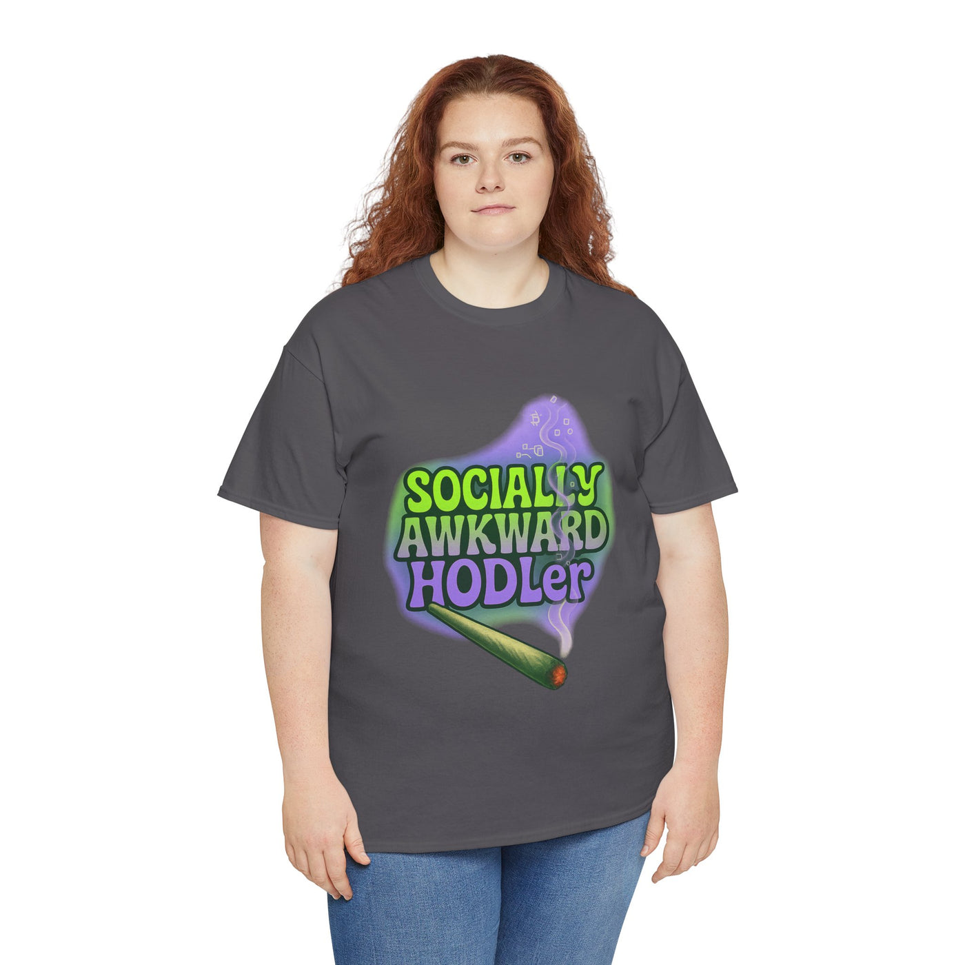 SOCIALLY AWKWARD HODLer (Smoke Edition) T-shirt