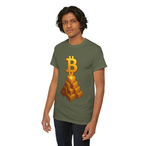 Maglietta della collezione Bold Pyramid di Bitcoin 